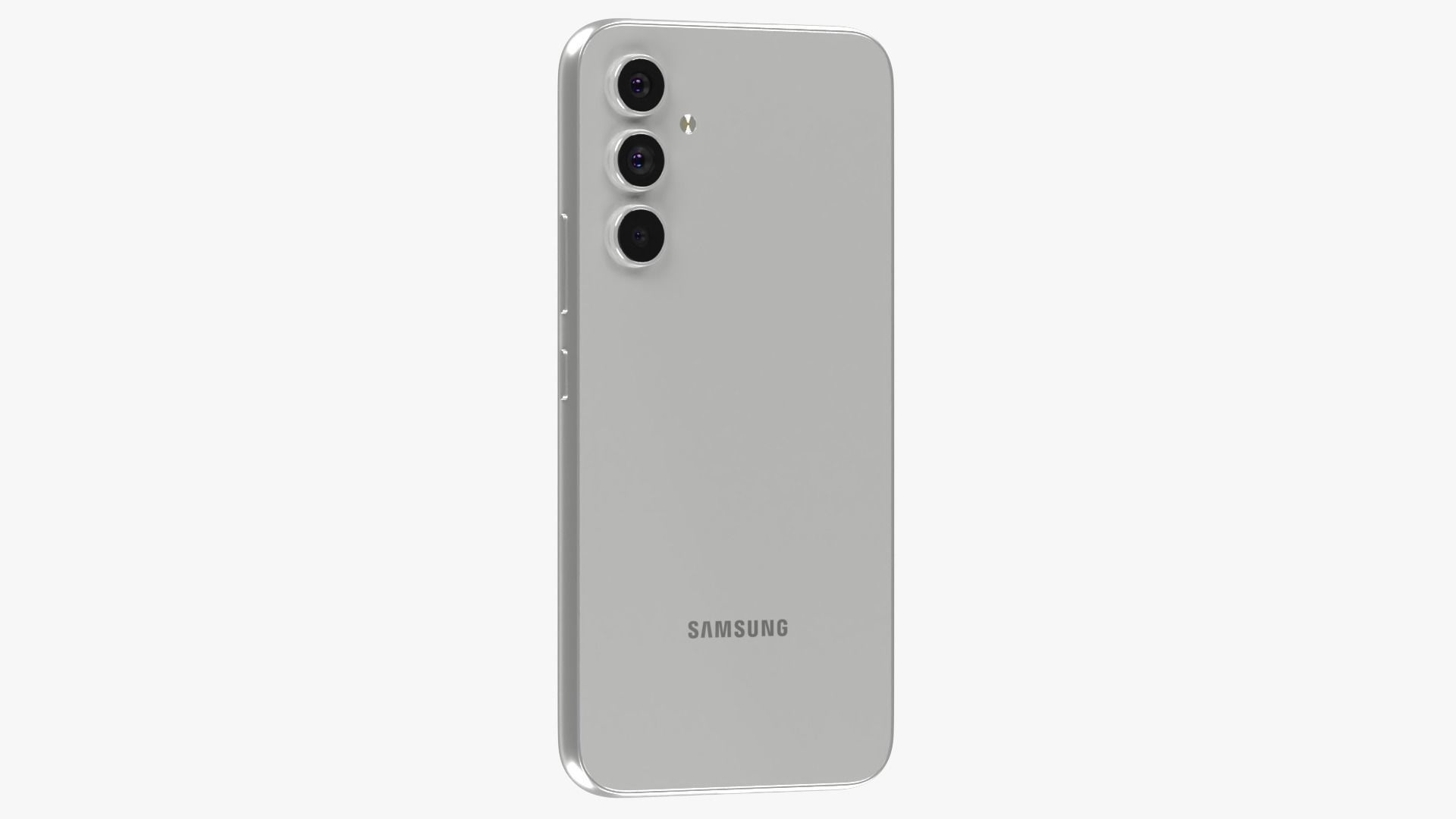 Samsung Galaxy A54 White Low-poly 3D model_8