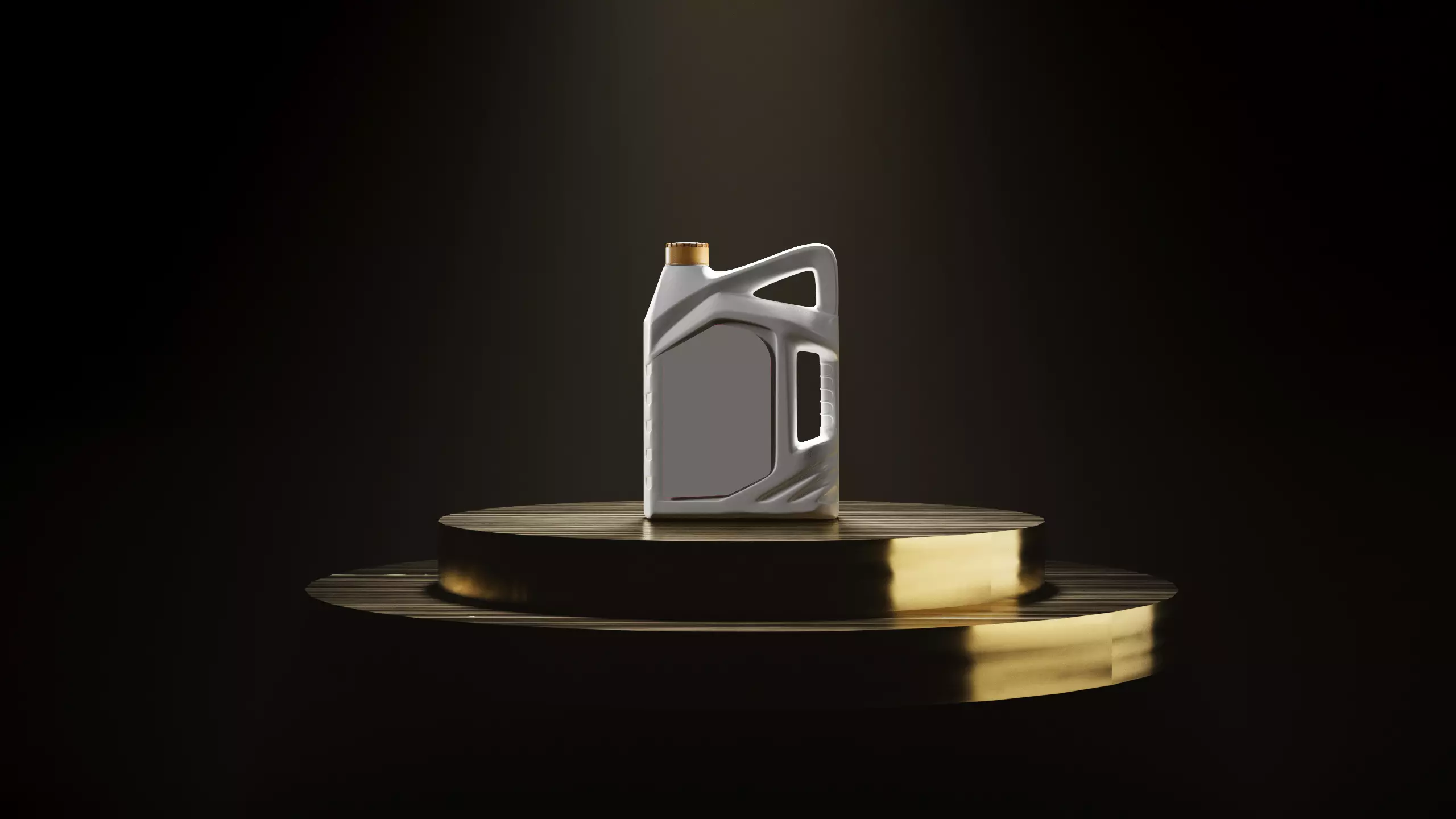 petrol bottle 3D model_0