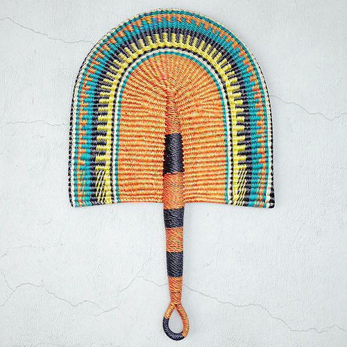 African Handwoven Fan 27 3D model