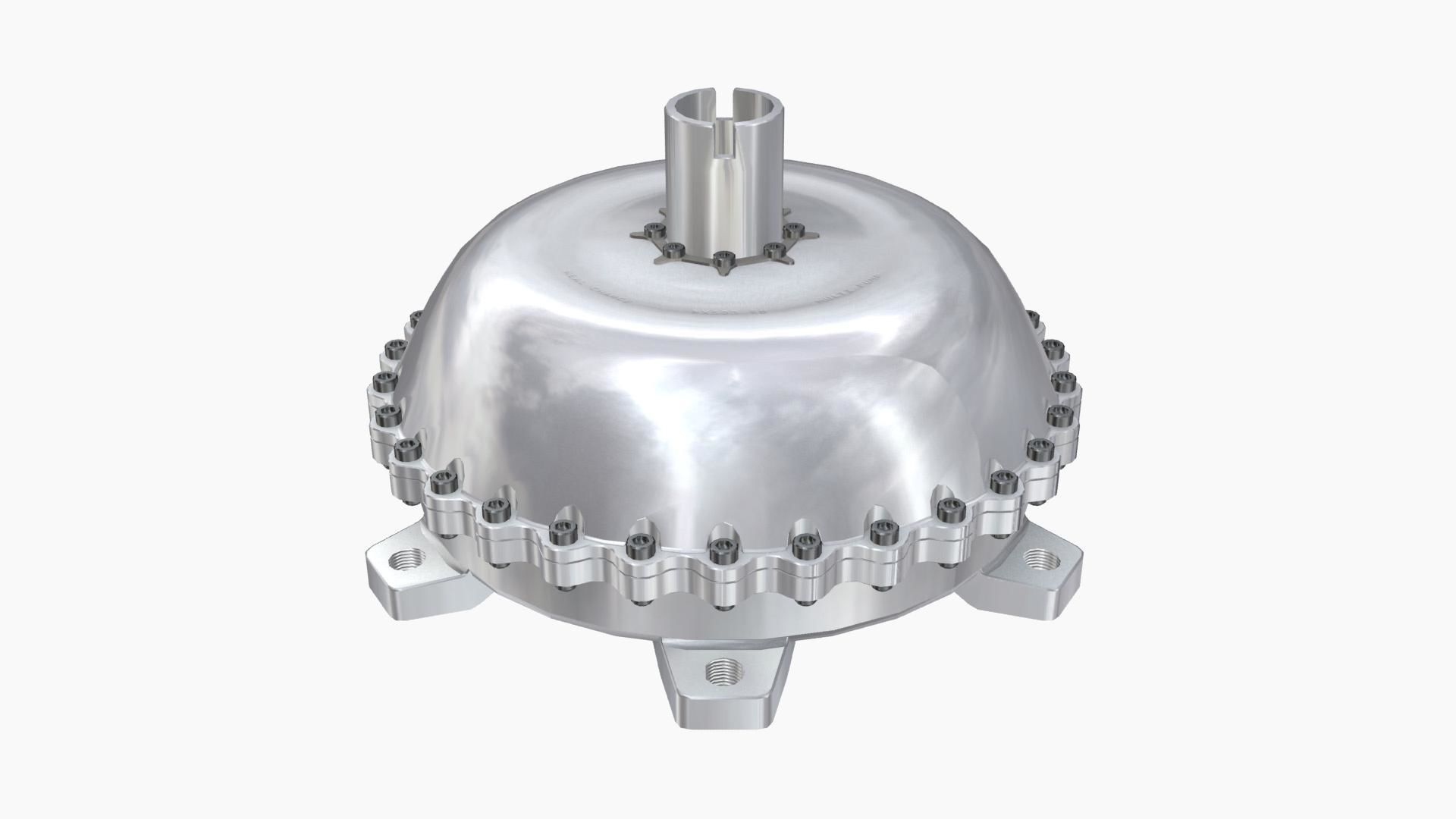 Neal Chance Billet Torque Converter Low-poly 3D model_1