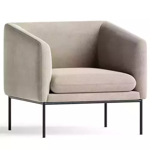 Turn Lounge Chair 3D model