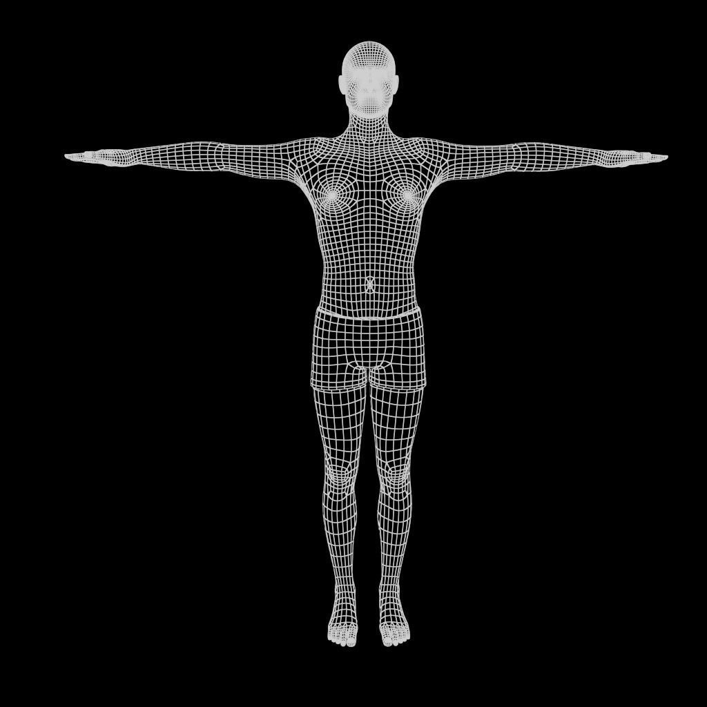 Man Brad Pitt Character Low-poly 3D model_21