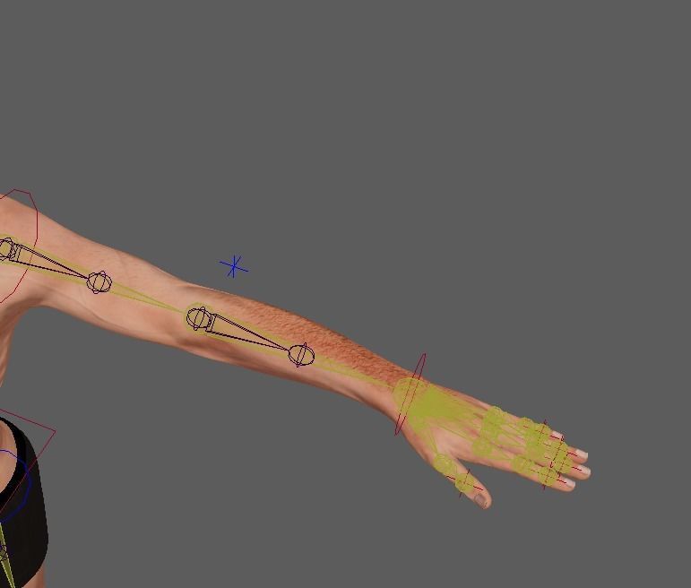 Man Brad Pitt Character Low-poly 3D model_15