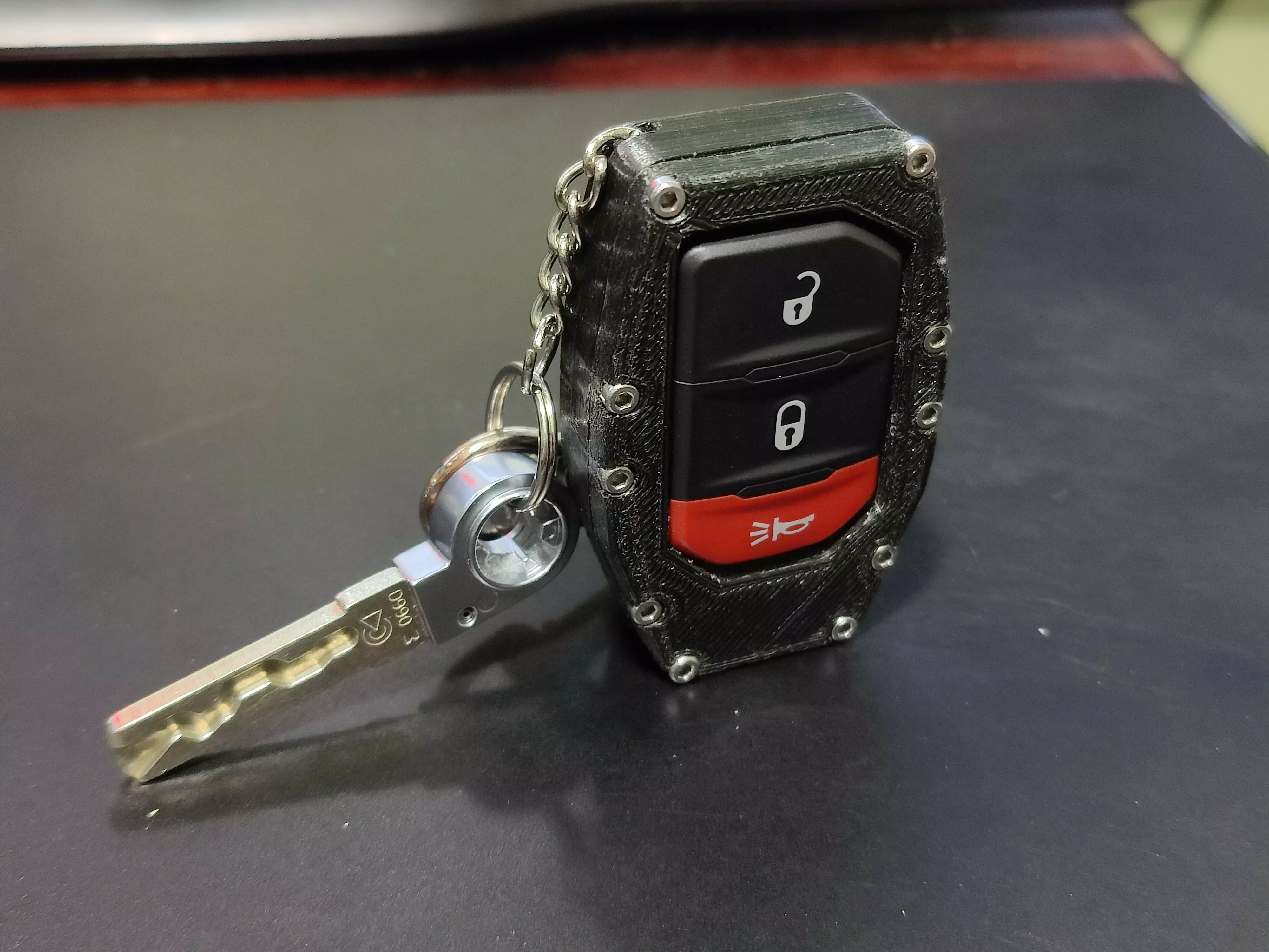 Keyfob Case Jeep JL 3D print model
