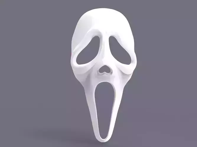 Ghostface Scream mask DBD 3D print model