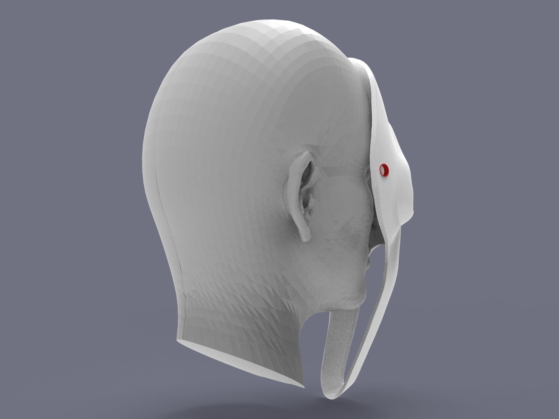 Ghostface Scream mask DBD 3D print model_14