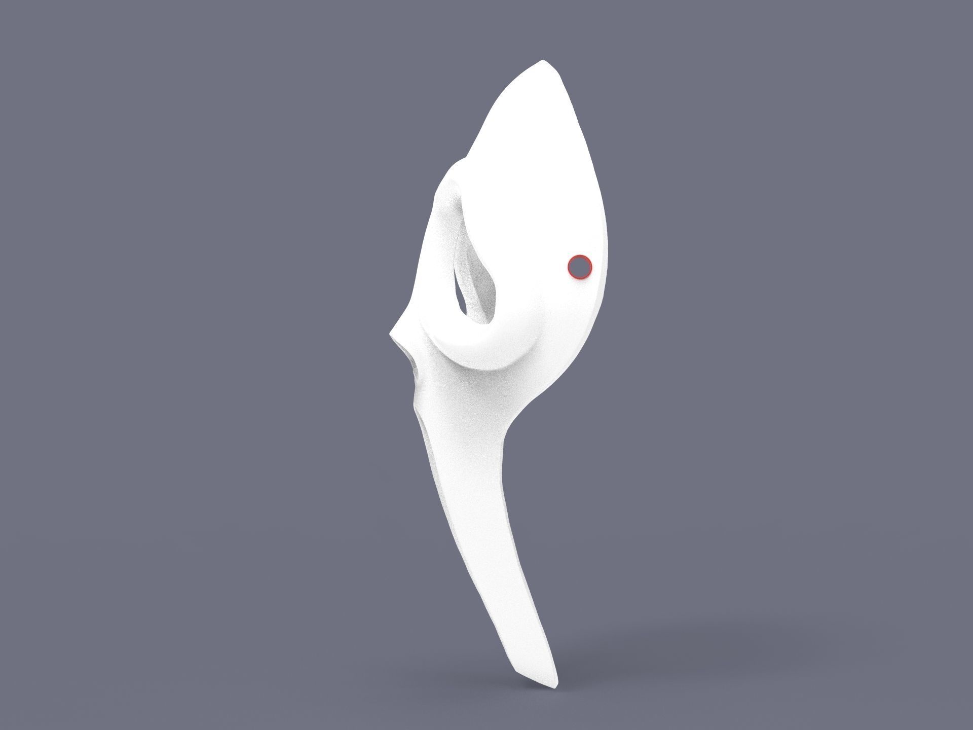 Ghostface Scream mask DBD 3D print model_4