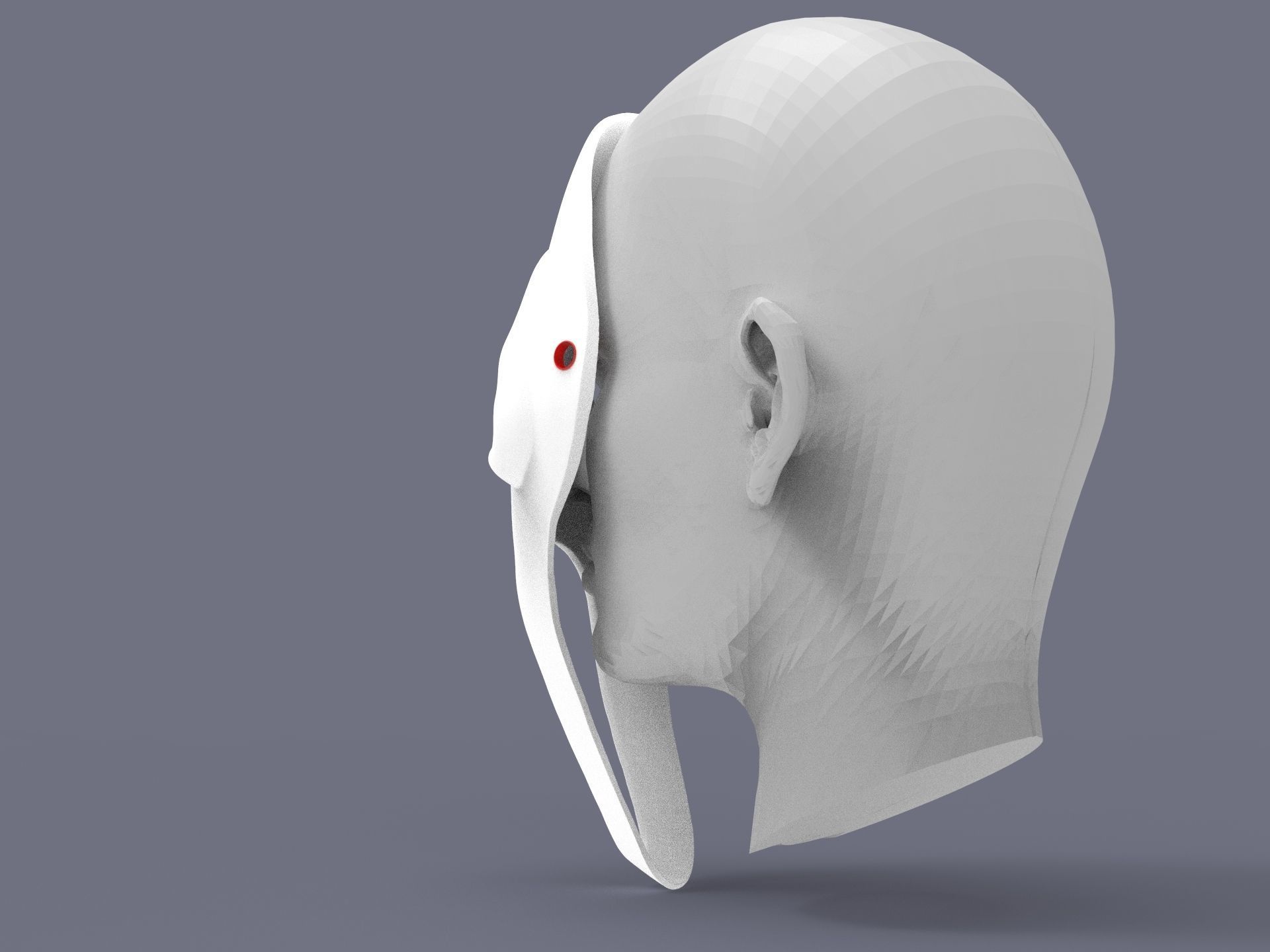 Ghostface Scream mask DBD 3D print model_13