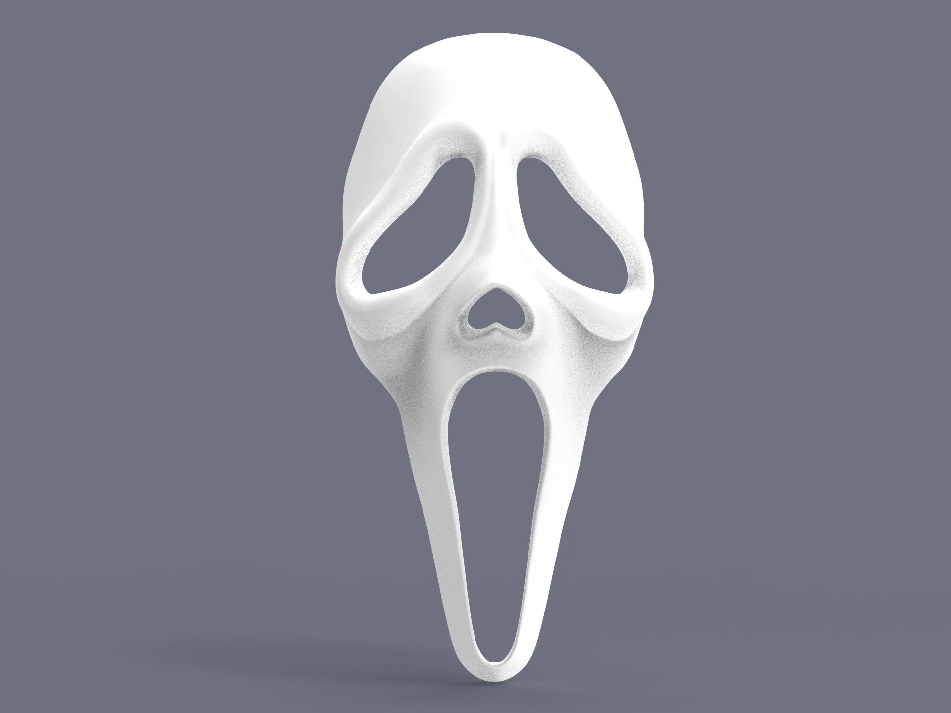 Ghostface Scream mask DBD 3D print model_18