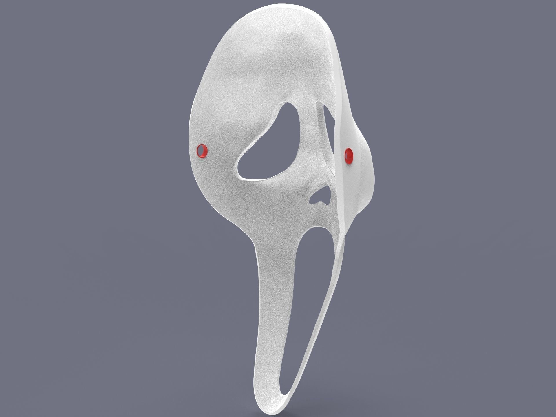 Ghostface Scream mask DBD 3D print model_6
