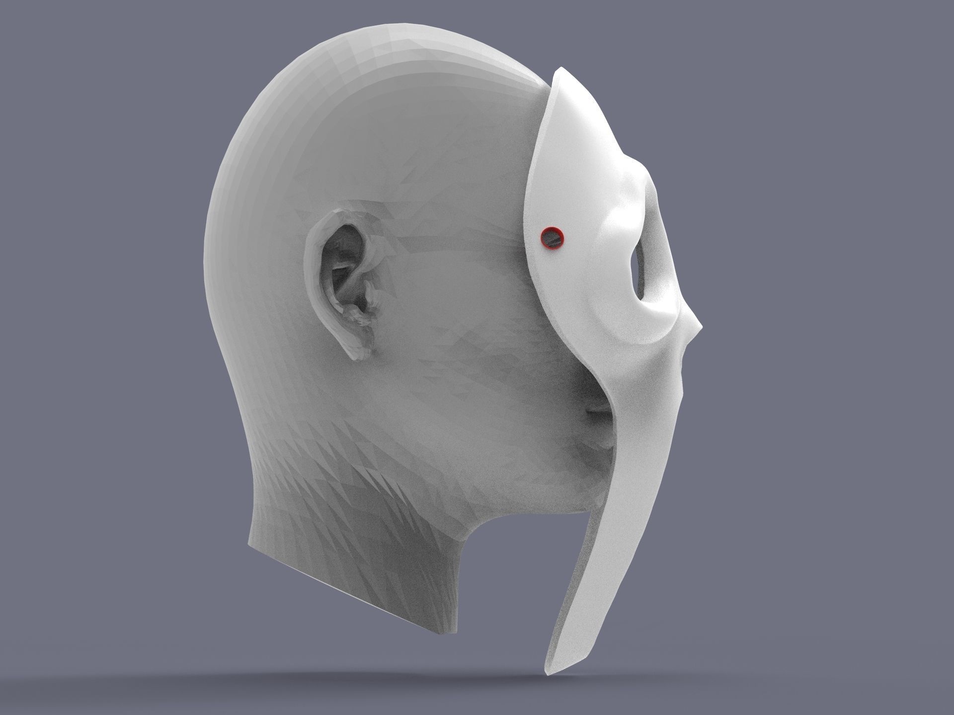 Ghostface Scream mask DBD 3D print model_15