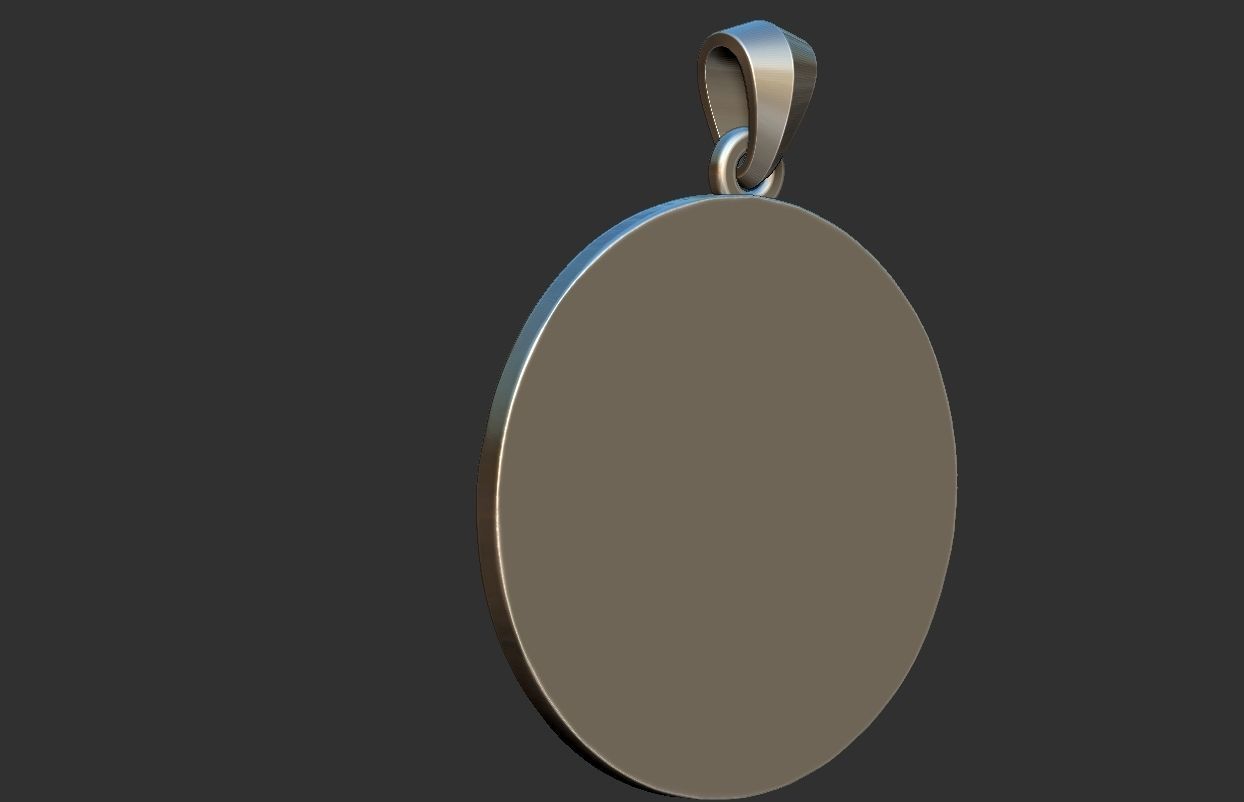 Chi-Rho PX Medal 3D print model_8