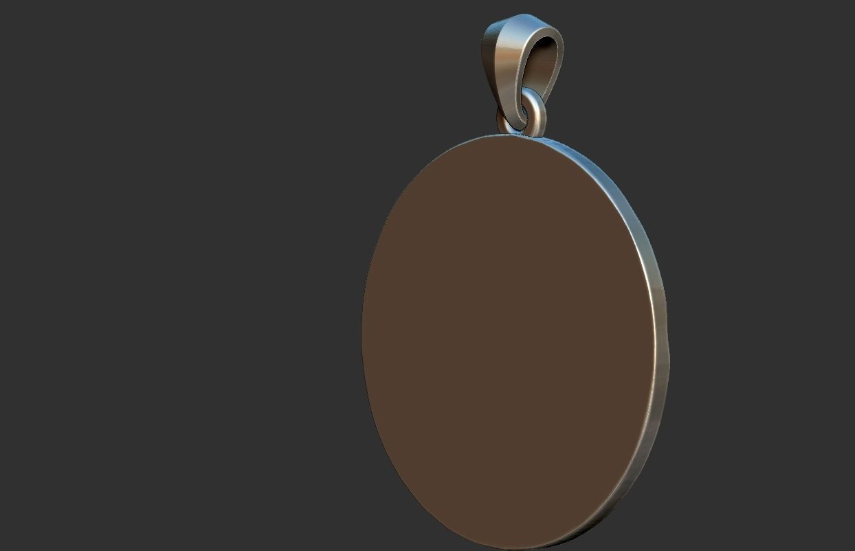 Chi-Rho PX Medal 3D print model_7