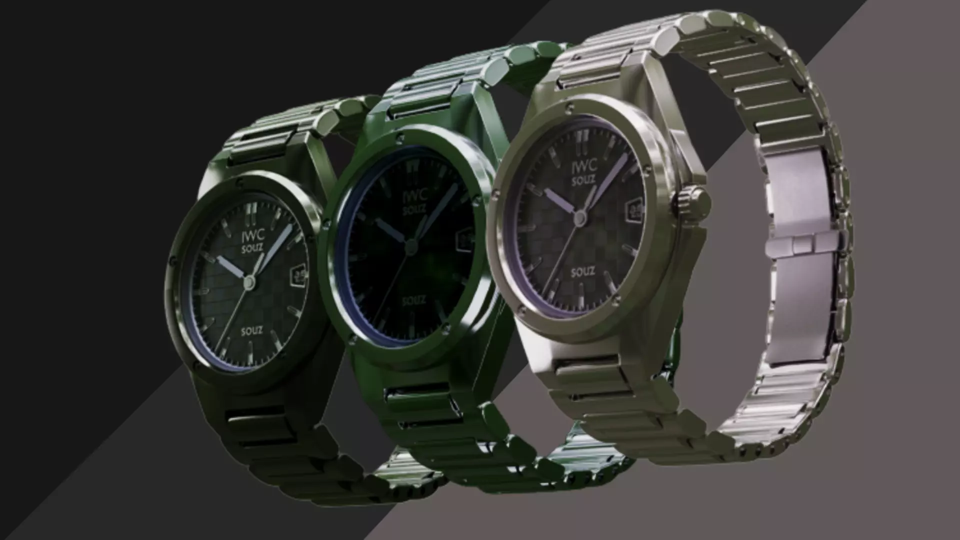 3d Watch Model 3D model_0