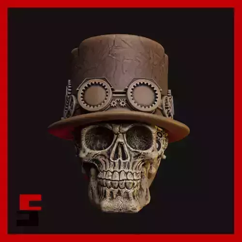 Steampunk Skull