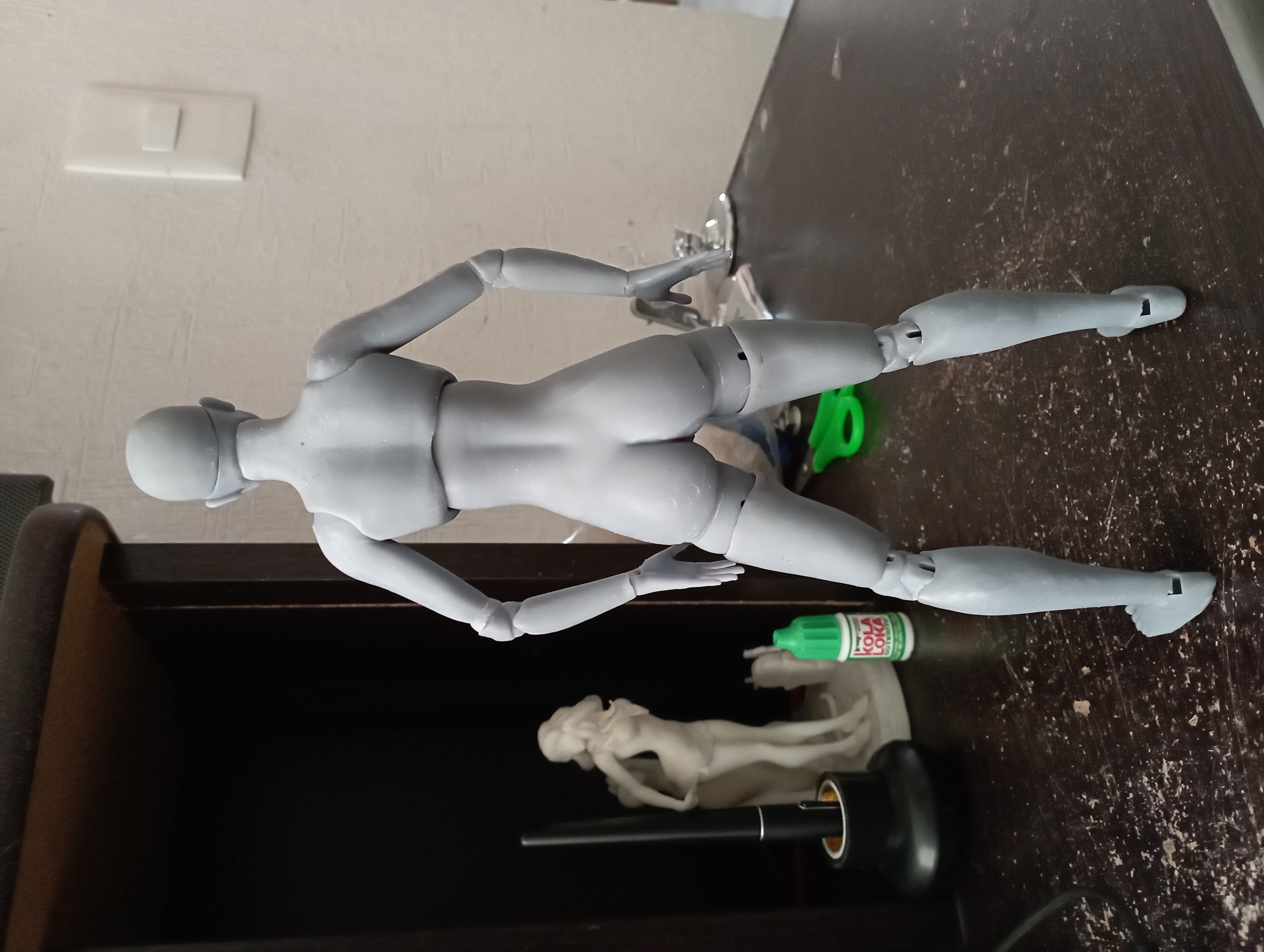 Ana de armas bjd 3D print model_7