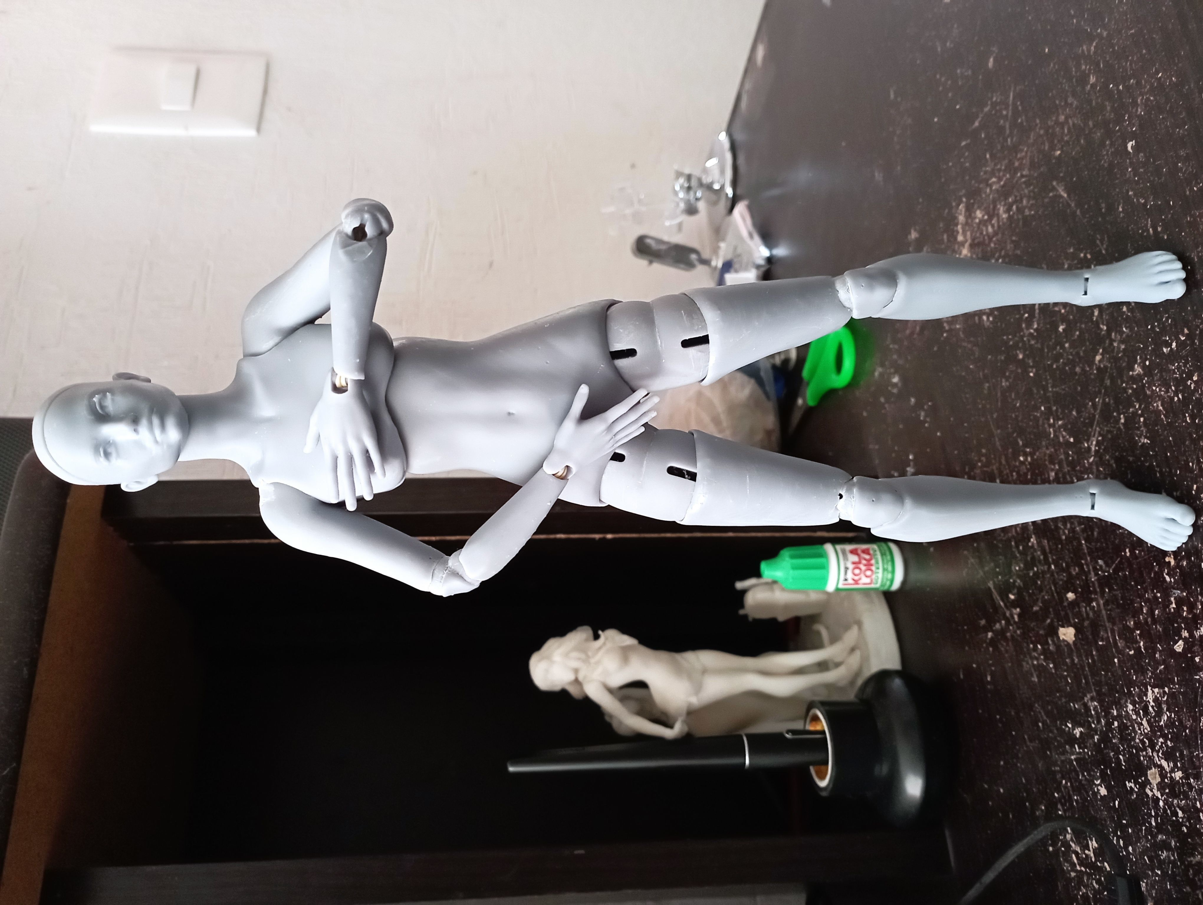 Ana de armas bjd 3D print model_10