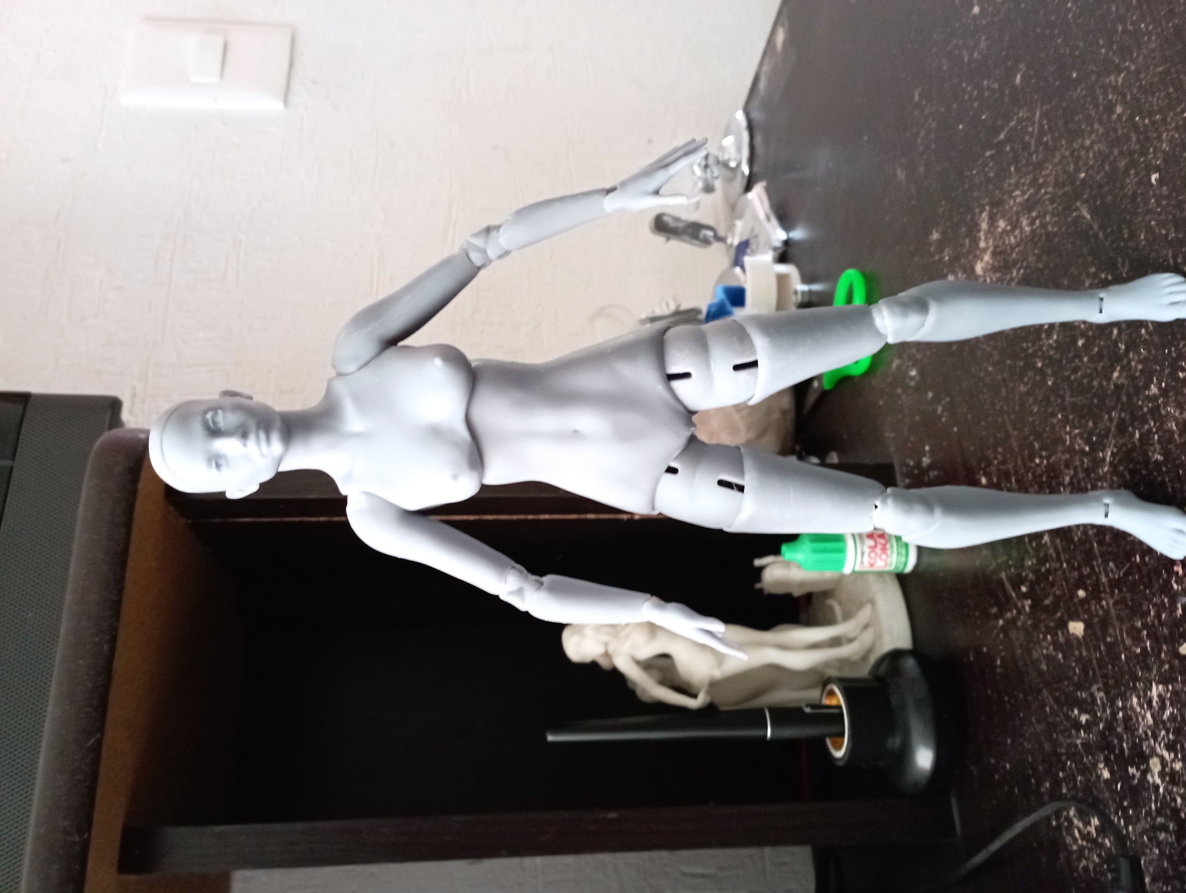 Ana de armas bjd 3D print model_2