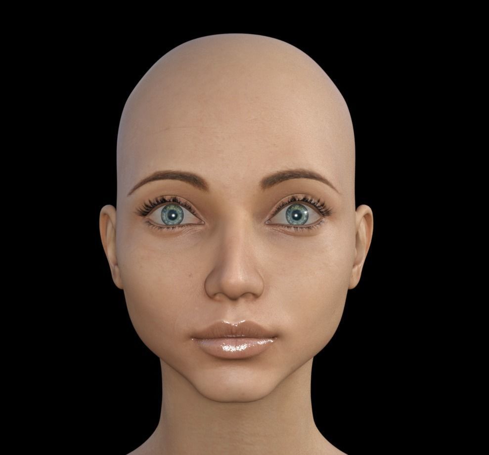 Ana de armas bjd 3D print model_3