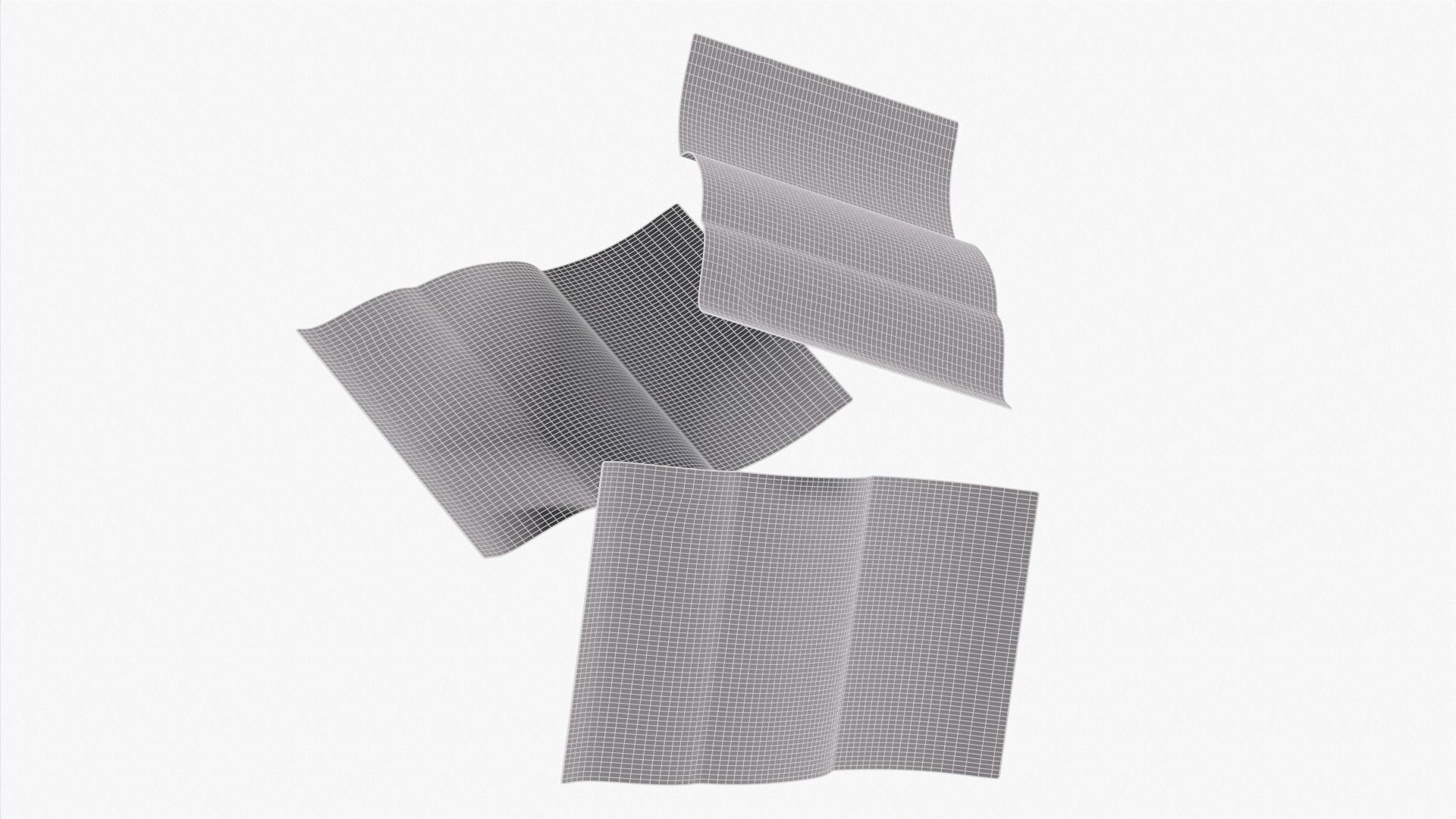 cash money Low-poly 3D model_12