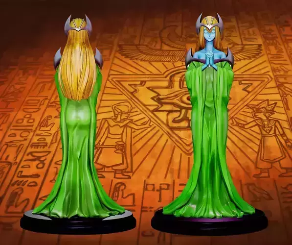 mystical elf figure - yugioh 3D print model