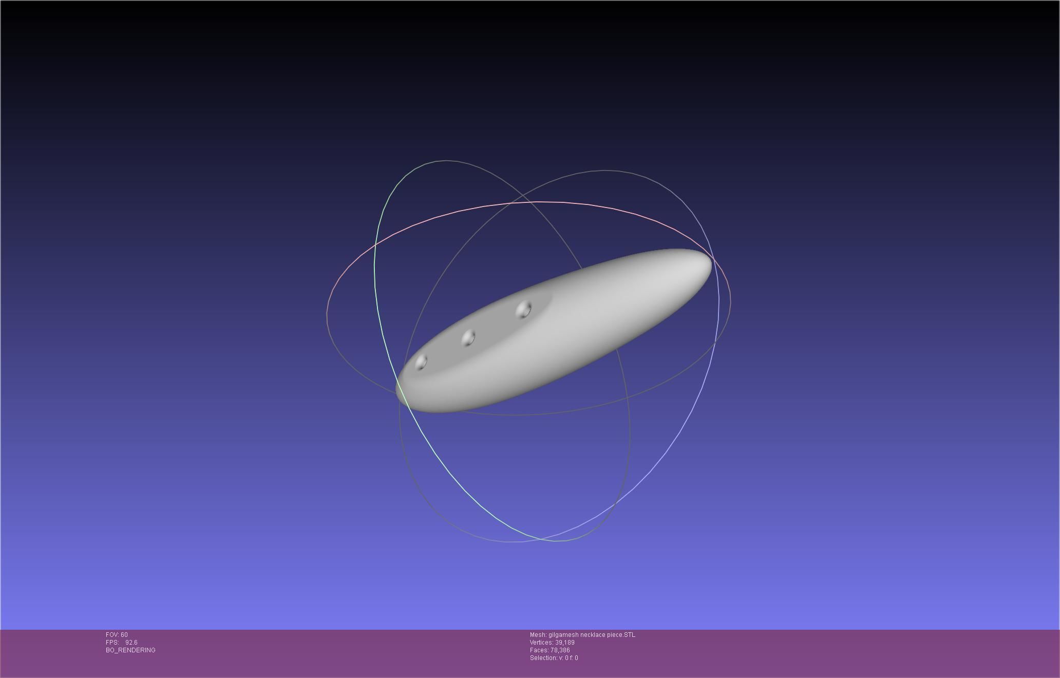 Fate Gilgamesh Necklace And Wristband Pieces 3D print model_8