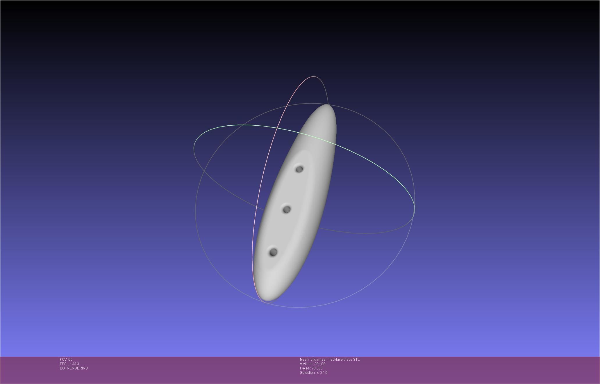 Fate Gilgamesh Necklace And Wristband Pieces 3D print model_6