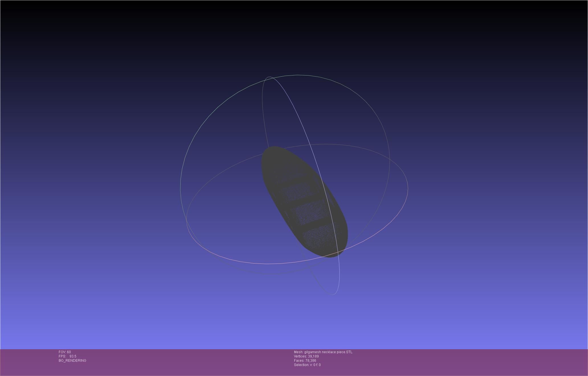 Fate Gilgamesh Necklace And Wristband Pieces 3D print model_24