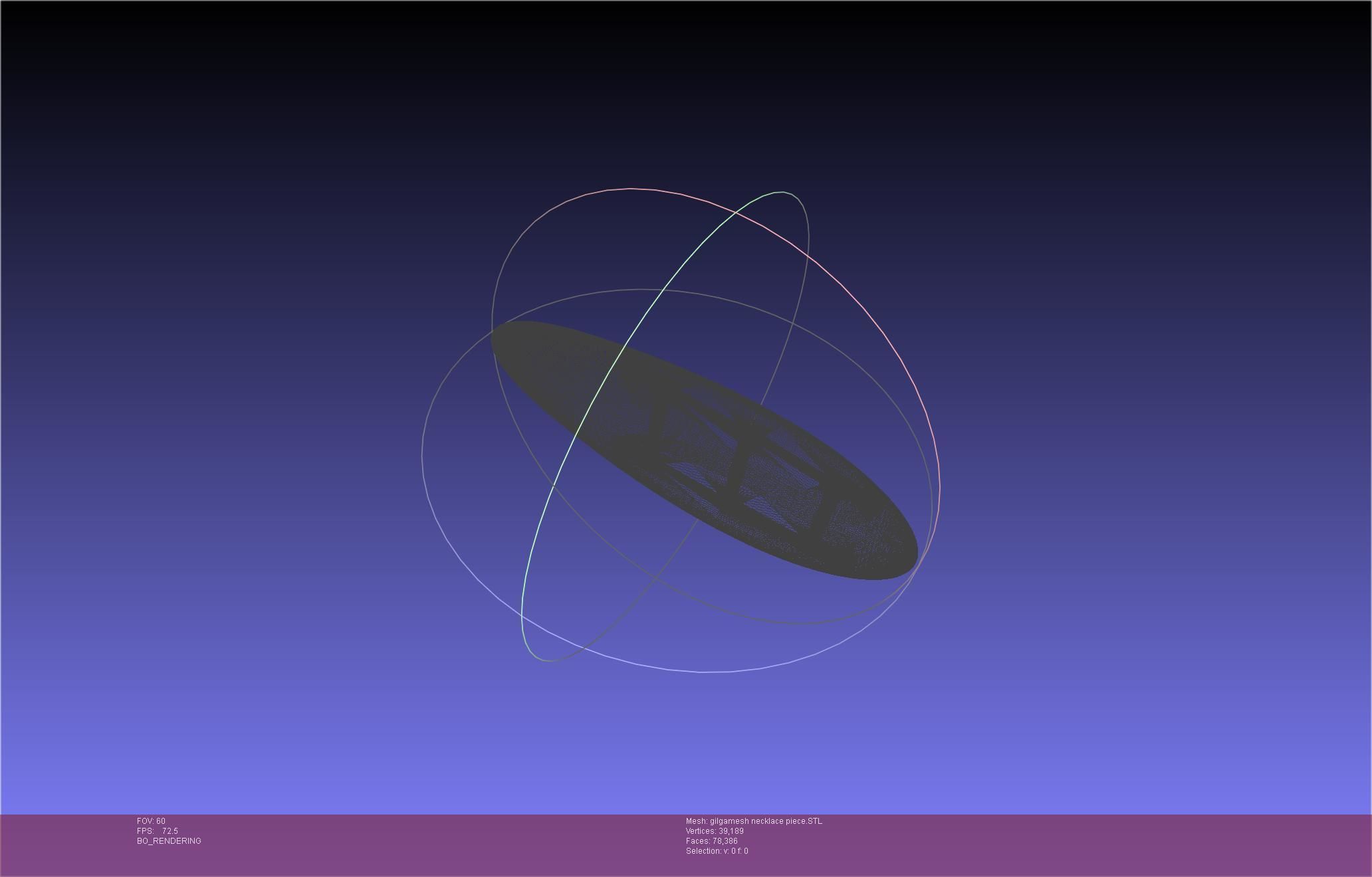 Fate Gilgamesh Necklace And Wristband Pieces 3D print model_21