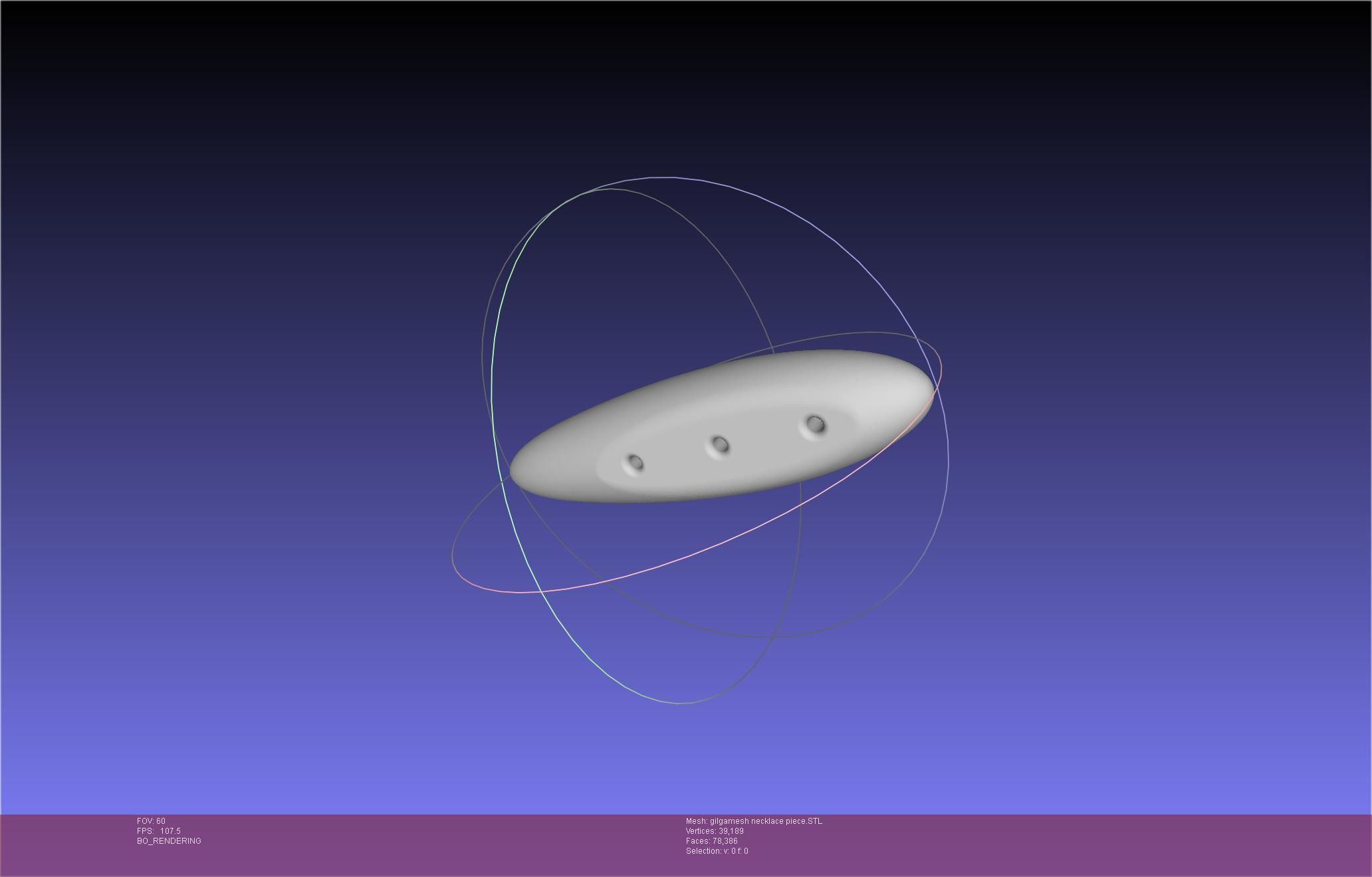 Fate Gilgamesh Necklace And Wristband Pieces 3D print model_2