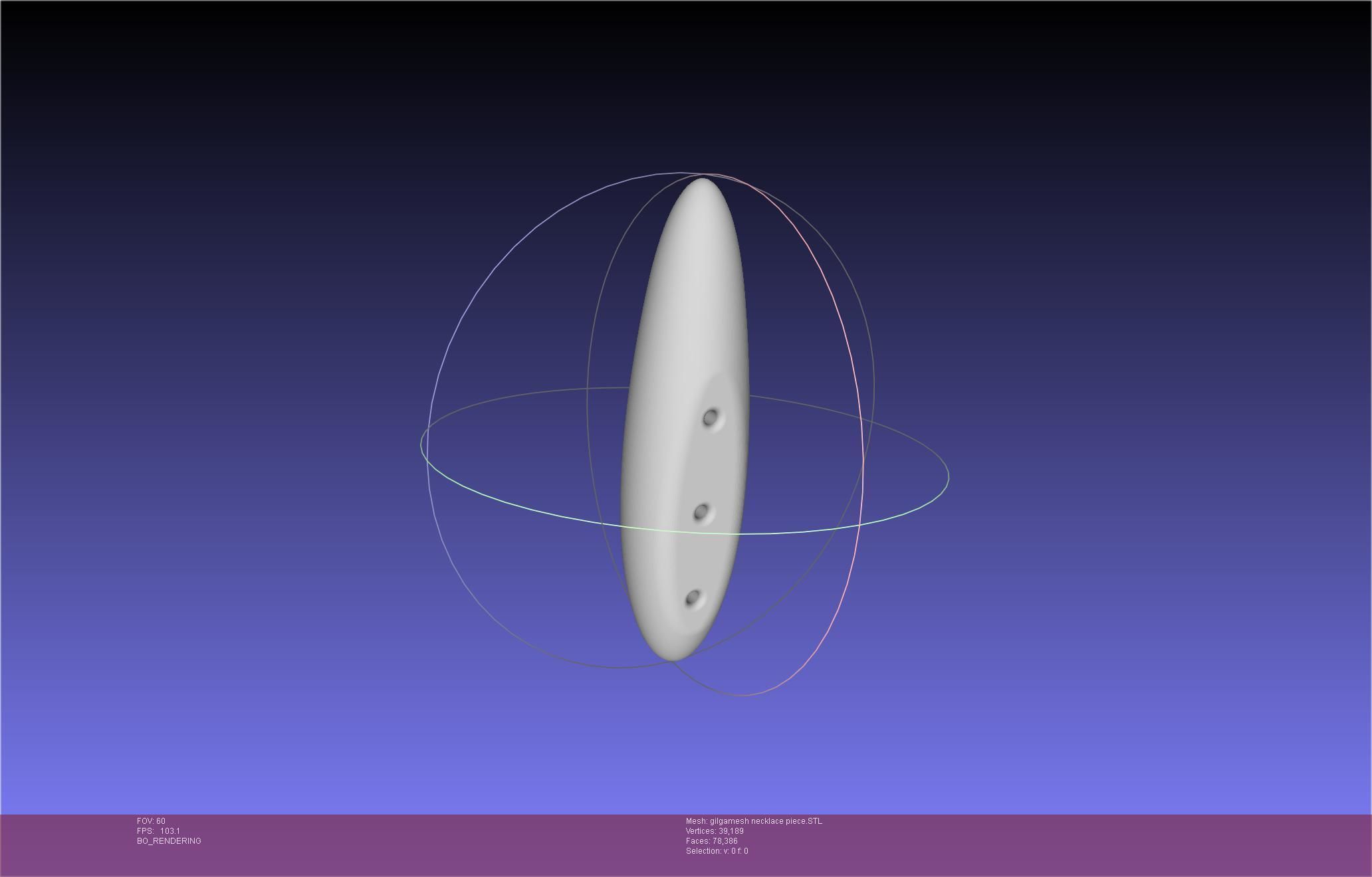 Fate Gilgamesh Necklace And Wristband Pieces 3D print model_5