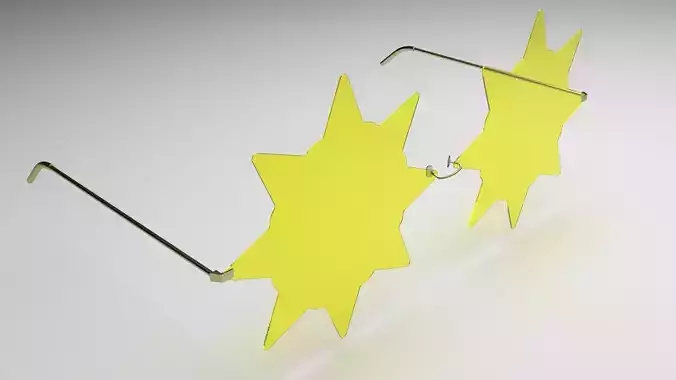 Sun Sunglasses 3D model