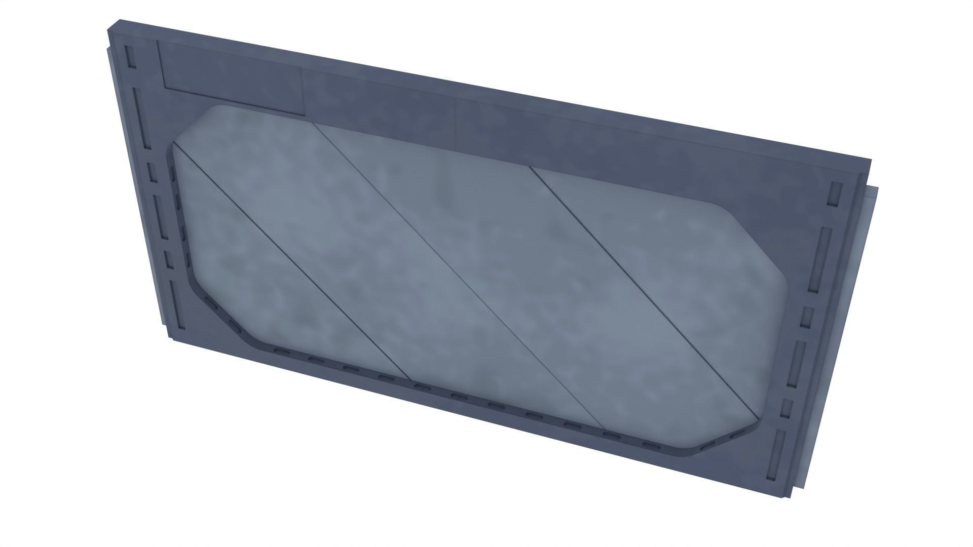 Death Star Blast Door large - 1-6 scale Hottoys 3D print model_12