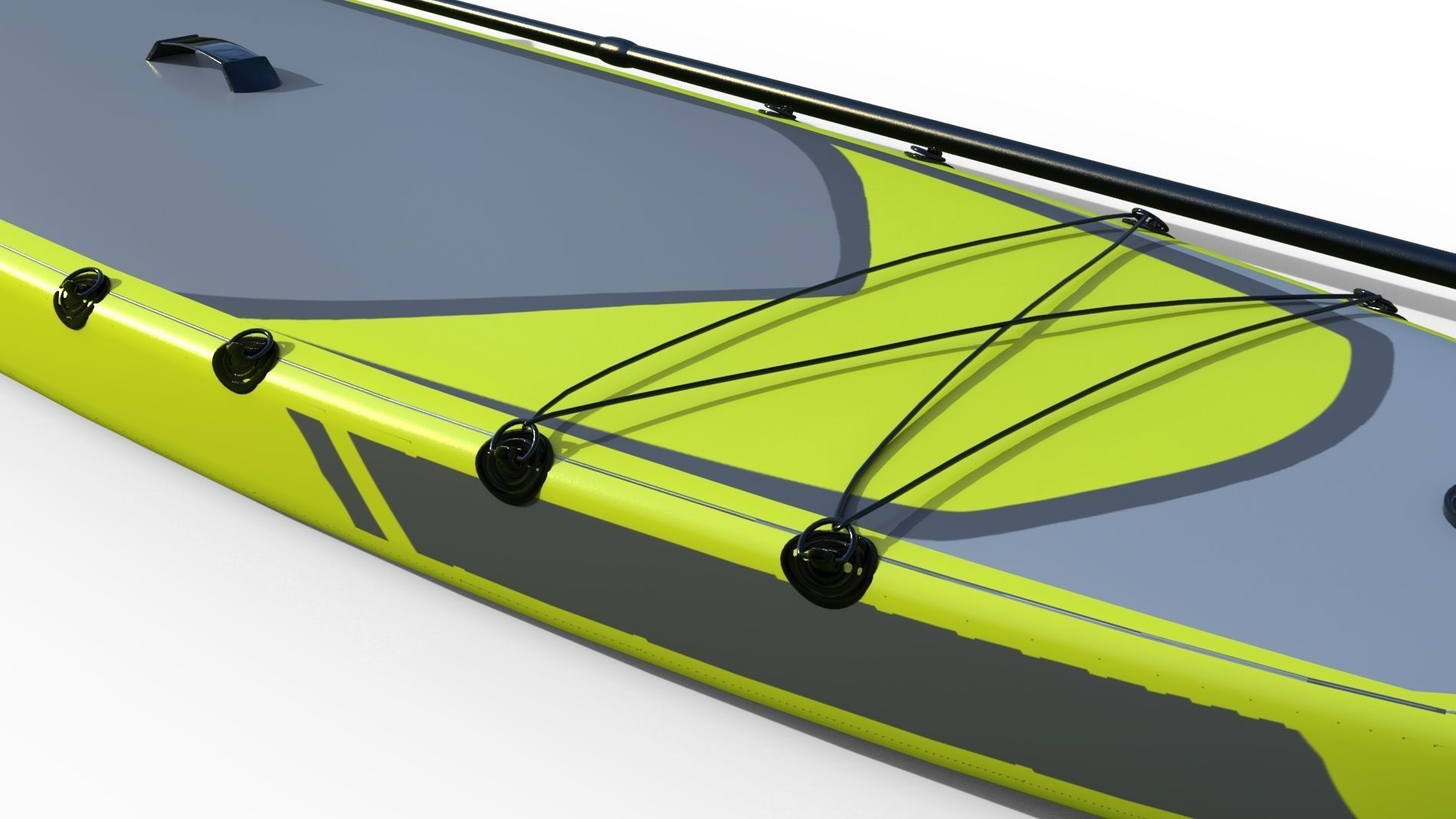 SUP Inflatable Stand Up Paddle Board 3D model 3D model_5