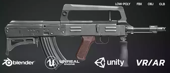 Norinco Type 86s - AK47-type bullpup - assault rifle