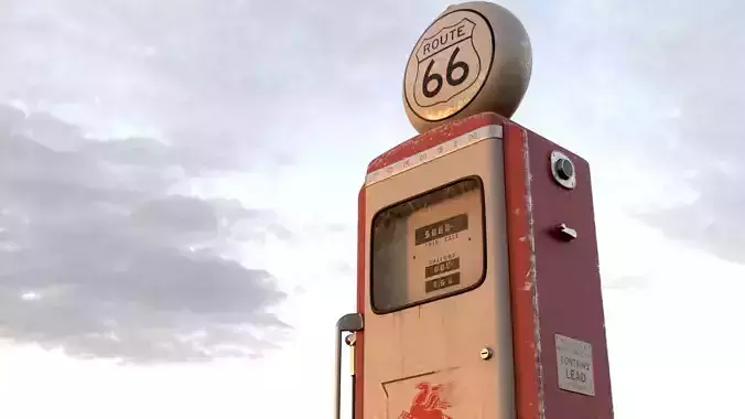 Route 66 Gas Pump