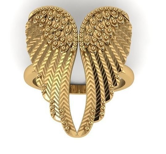 Wing ring 3D model