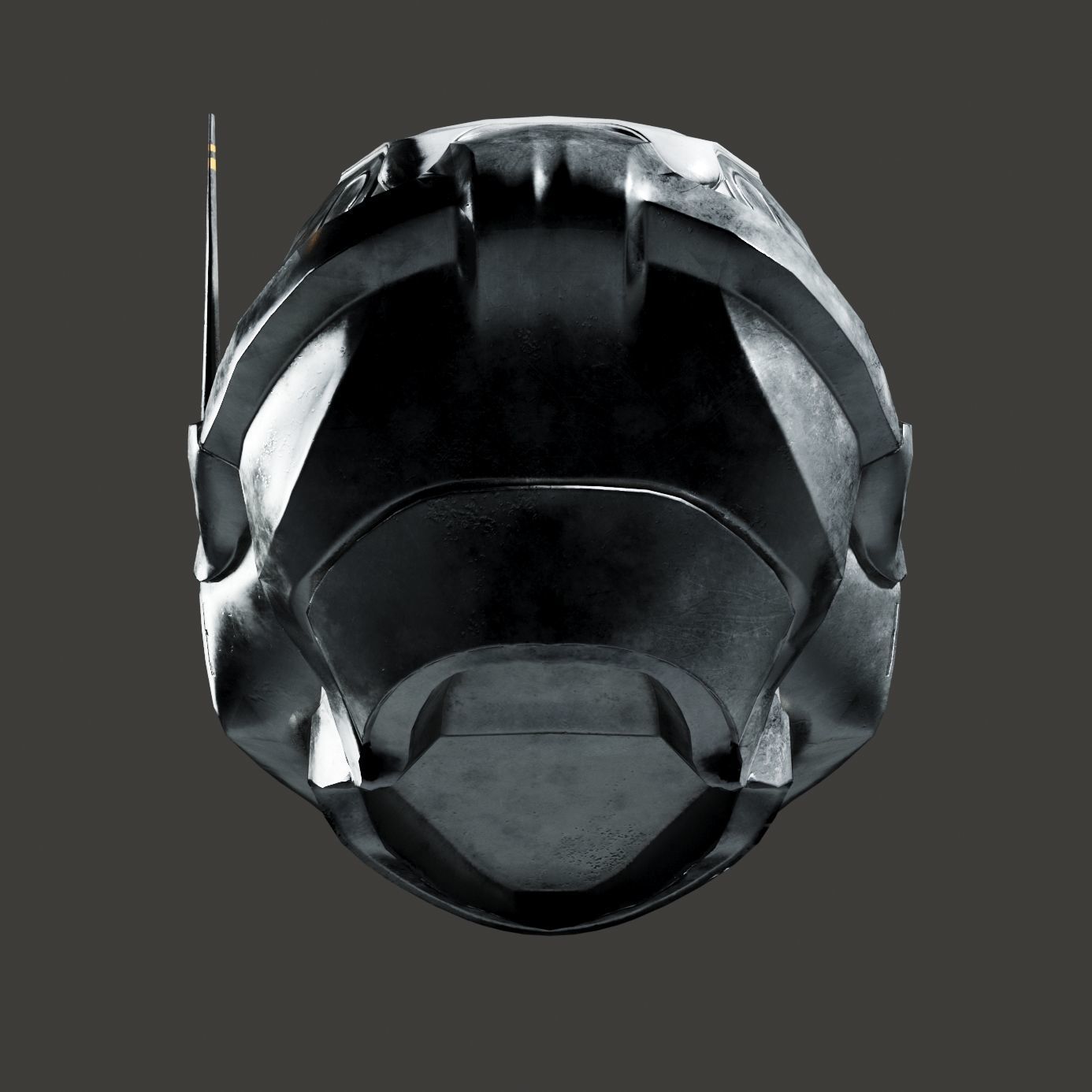 SciFi Helmet ver3 Low-poly 3D model_8