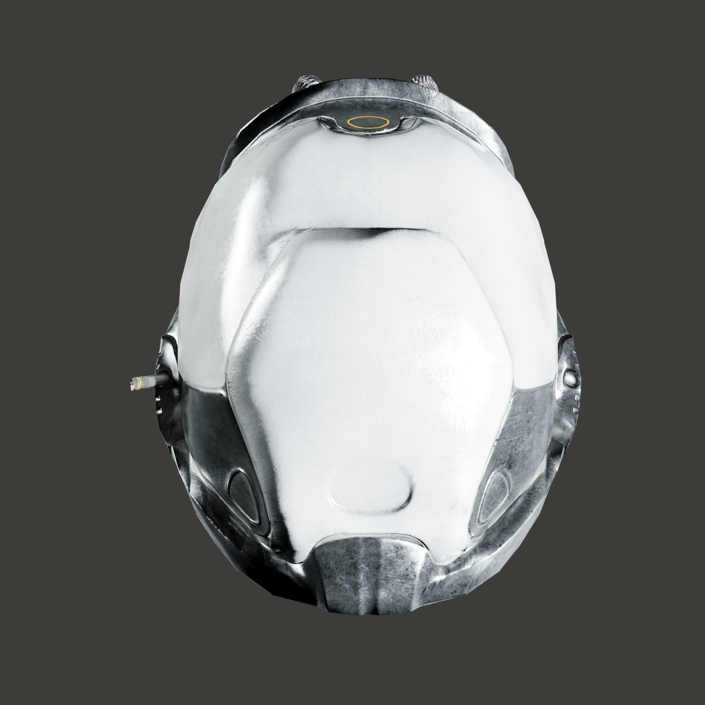 SciFi Helmet ver3 Low-poly 3D model_10