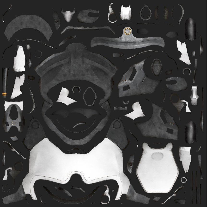 SciFi Helmet ver3 Low-poly 3D model_18