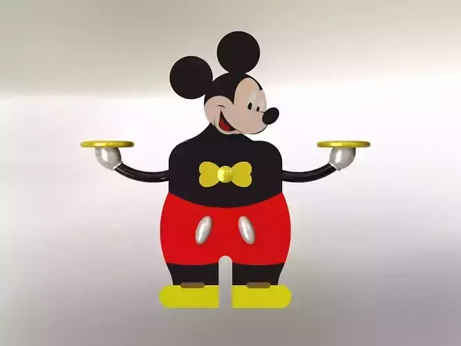 Commode Mickey Mouse  3D model