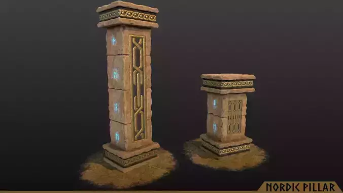 Nordic Pillars Asset Pack