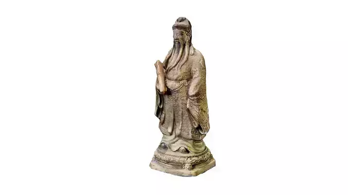 Chinese Home Statue 3D Scanned 3D Model