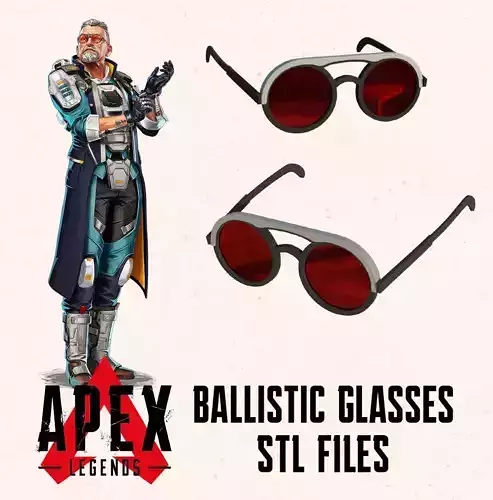 Ballistics SunGlasses 3D print model