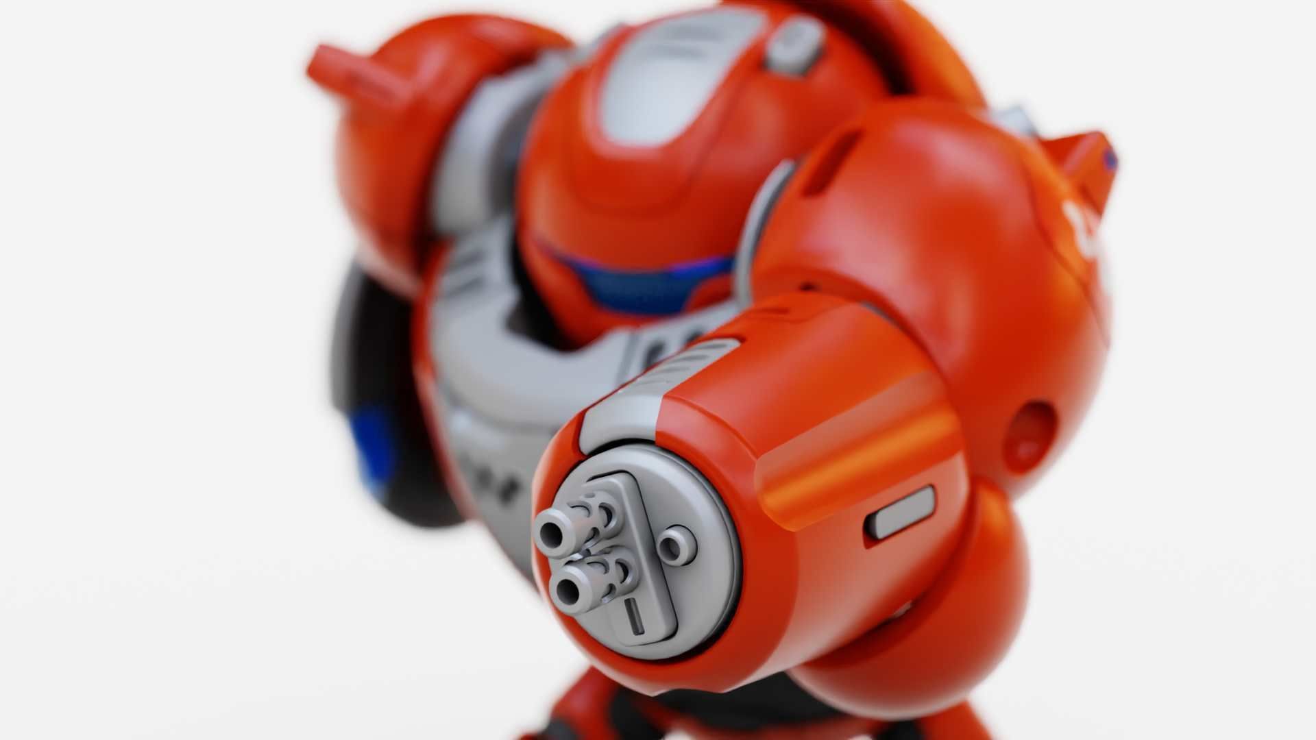 BATTLE DROID OMNIOUS-B  RIGGED 3D model_19