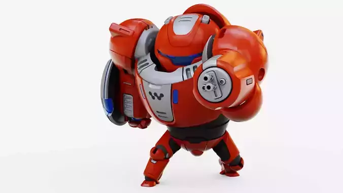 BATTLE DROID OMNIOUS-B  RIGGED