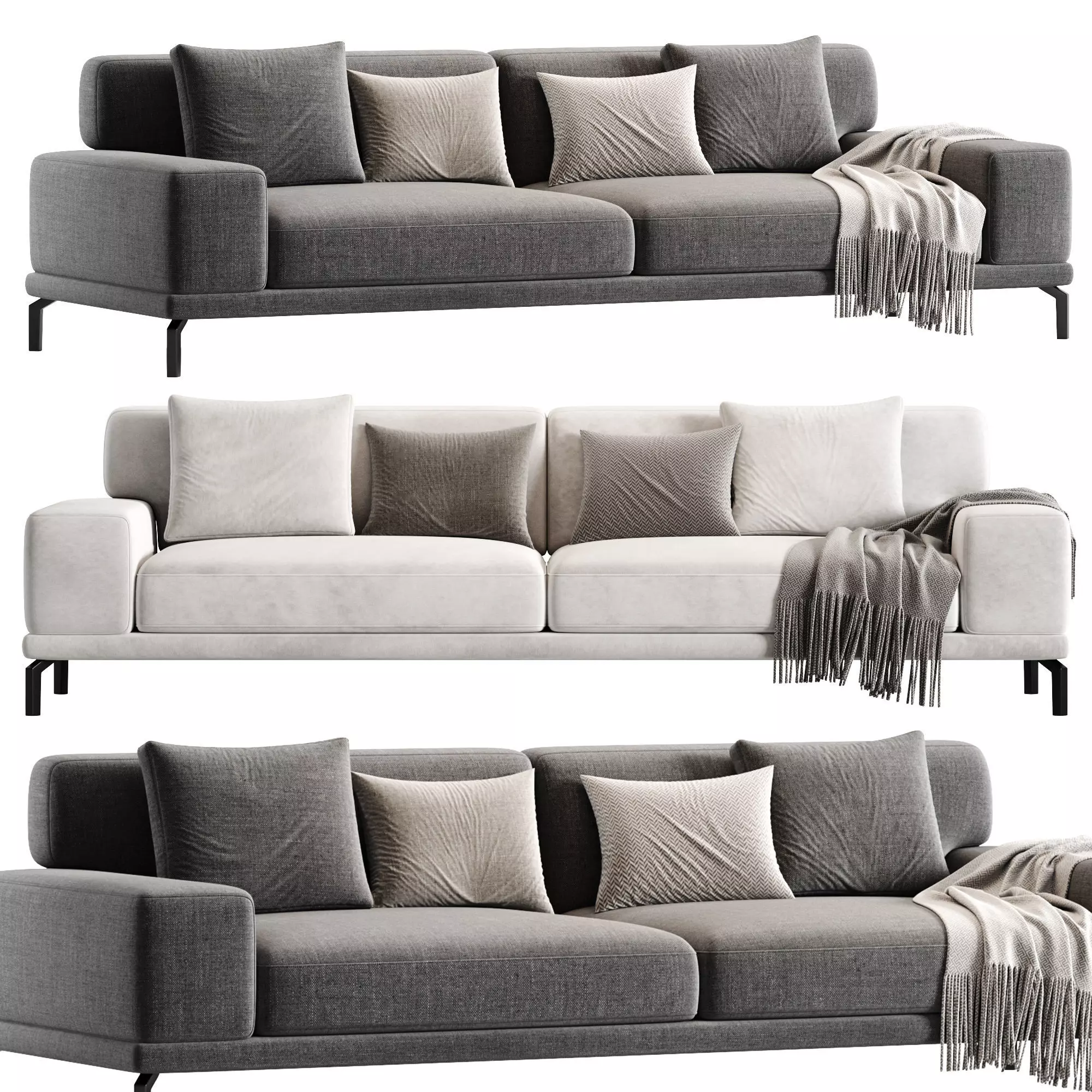 Ditre Italia Blake Sofa 3D model