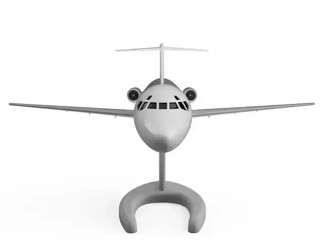 McDonnell Douglas DC-9  3D print model
