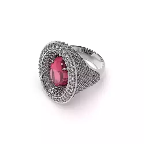 BRILLIANT RING - JEWELRY 3D - AN-593 3D print model