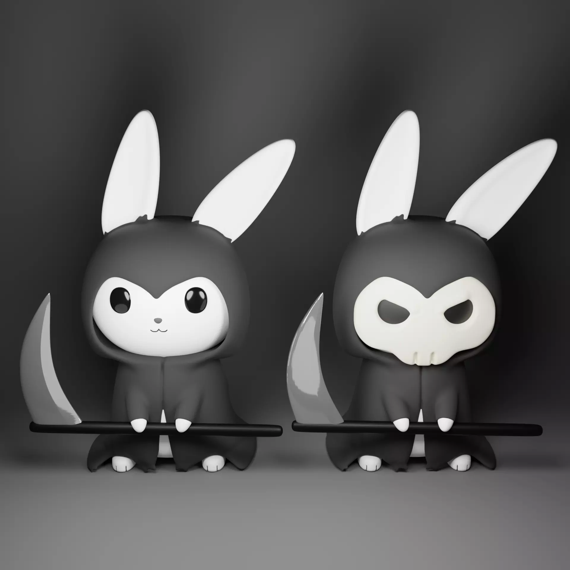 Death Rabbit 3D print model